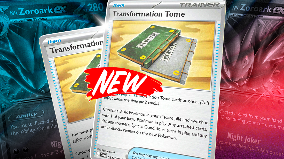 N's Zoroark w/Transformation Tome - Chaos Rising