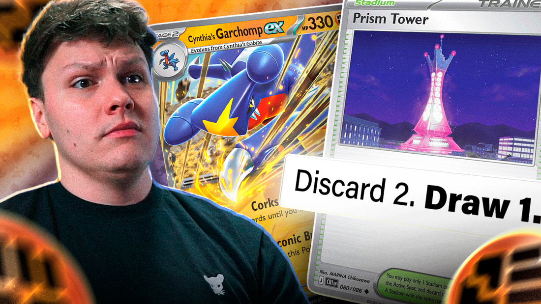 Cynthia's Garchomp w/Prism Tower - Chaos Rising