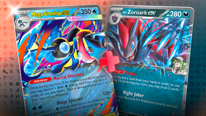 Mega Greninja w/Zoroark - Chaos Rising Format