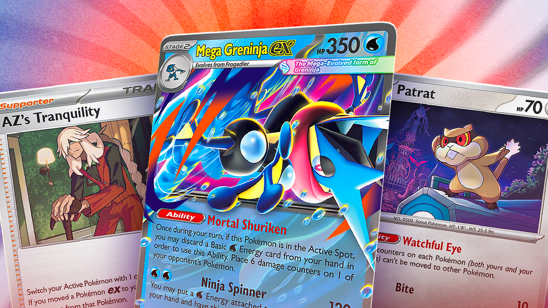 Mega Greninja w/N's Zoroark #2 - Chaos Rising
