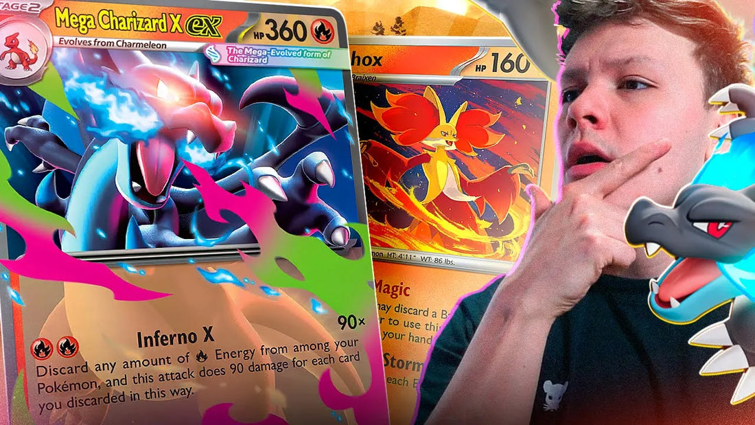 Mega Charizard w/Delphox - Pitch Black